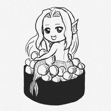 Sofrioni's mermaid character